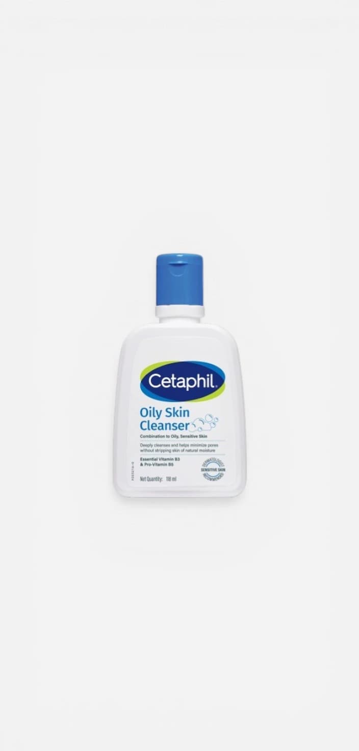 Cetaphil Oily Skin Cleanser With Vitamin B5 - 118 ml