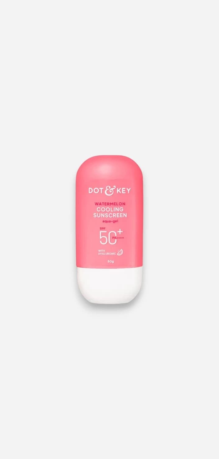 Dot & Key Dot & Key Watermelon Cooling Sunscreen, SPF 50+ PA++++ In-Vivo Tested (50 g)