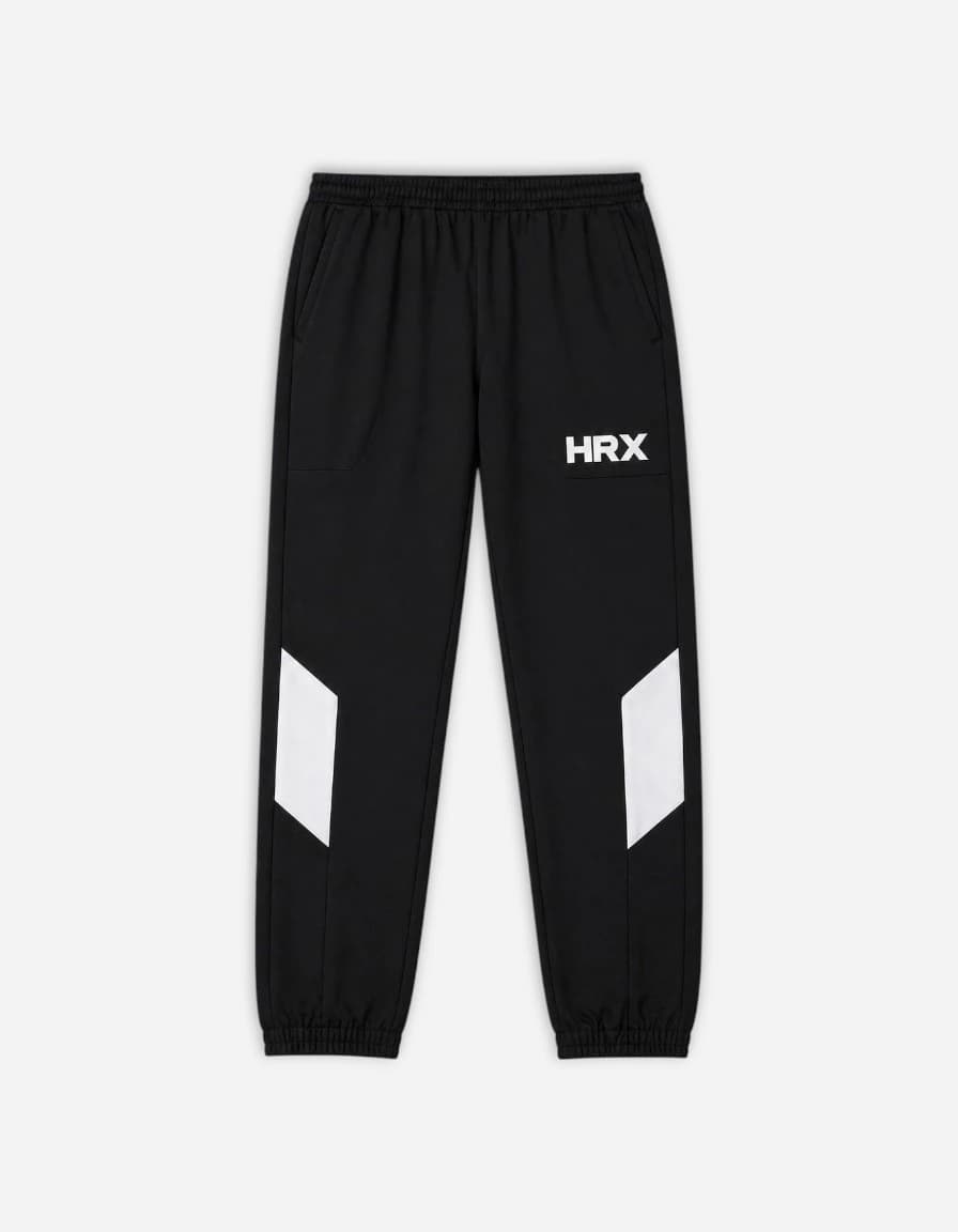 HRX by Hrithik Roshan  Men Solid Black Track Pants