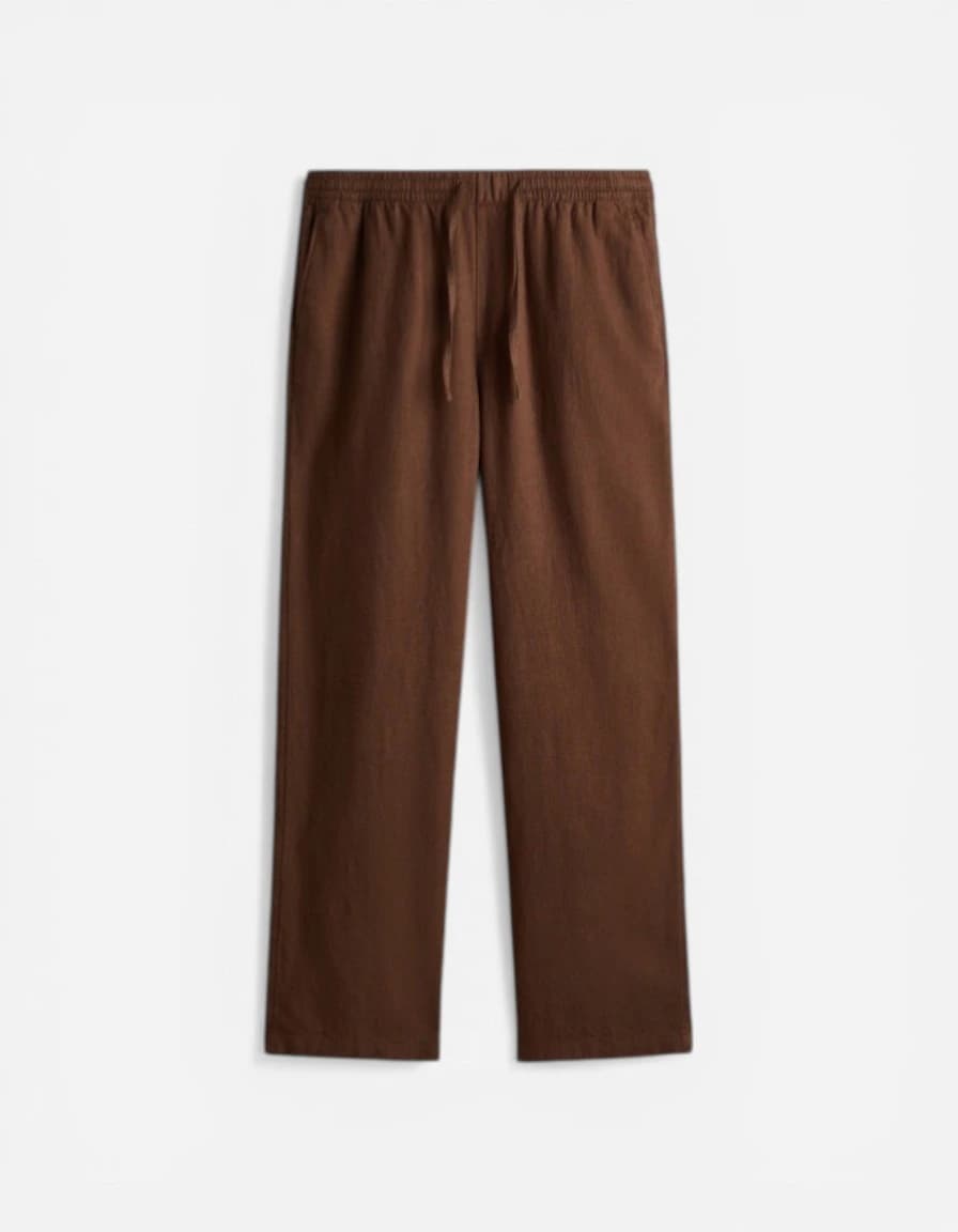 H&M Relaxed Fit Linen-blend Trousers