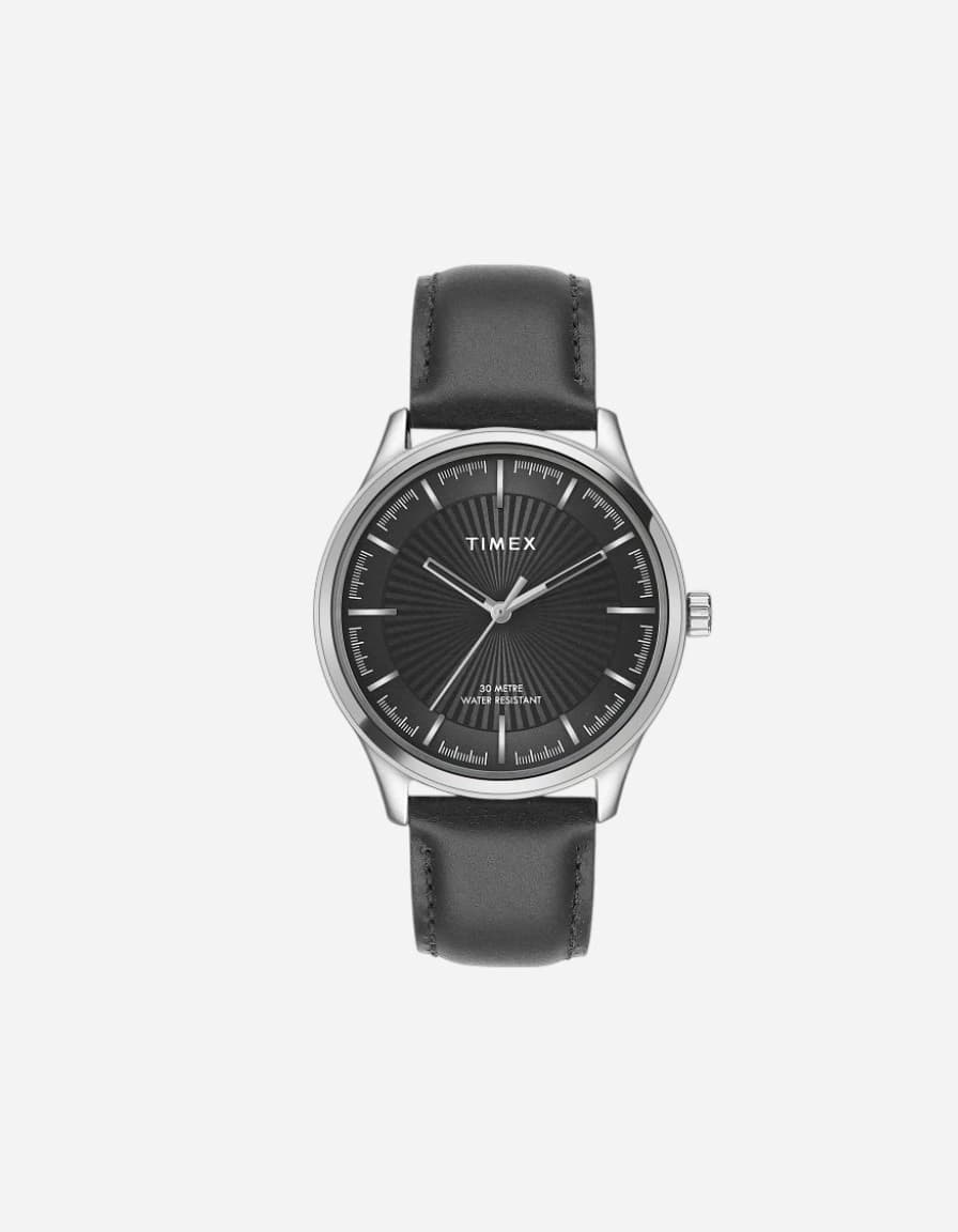 Timex Men Textured Leather Straps Analogue Watch TWTG65SMU22