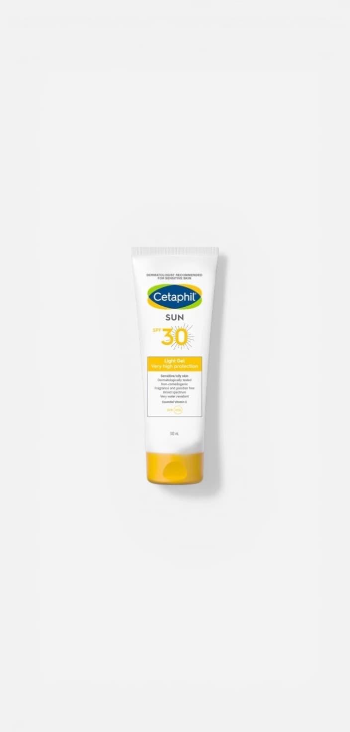 Cetaphil Sun SPF 30 Sunscreen Gel with Chemical Free Sun Protection Formula - 100 ml