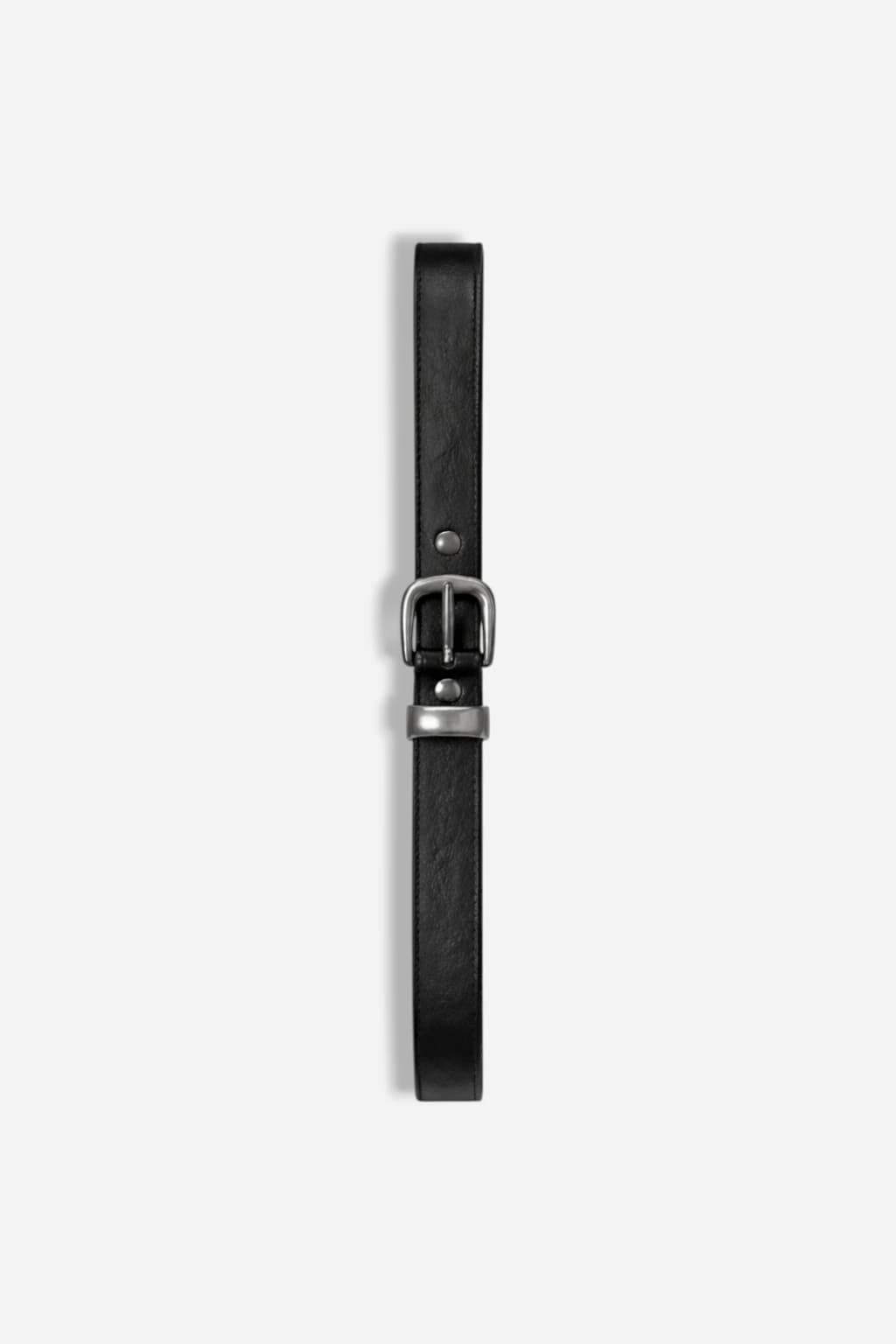 Zara VINTAGE EFFECT LEATHER BELT