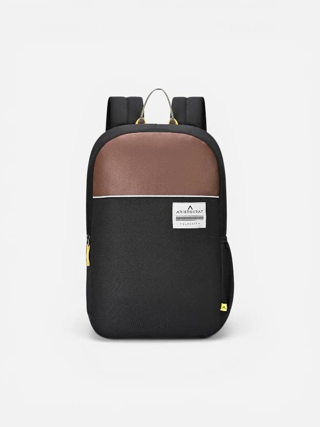 Aristocrat Aristocrat Lava 17 Inch Compatible Laptop Backpack 25L | Premium Durable Fabric | 2 Compartments with Side Bottle Pocket | 