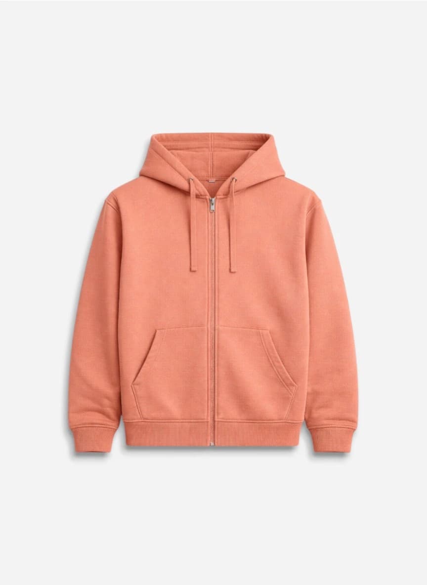 Highlander Men Pink Hooded Pullover Sweatshirt